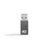 USB-A auf USB-C Adapter ACT AC7375 Grau