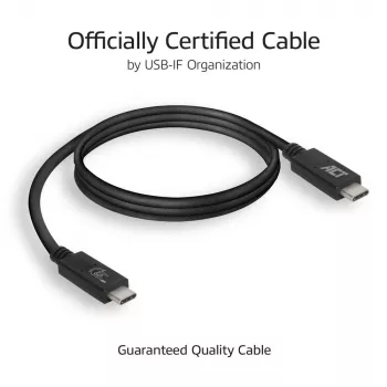ACT USB 3.0 Kabel USB-C USB-IF zertifiziert 2 Meter 5 Gbit/s