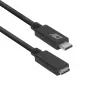 ACT USB 3.0 Verlängerungskabel USB-C 2 Meter 5 Gbit/s Schwarz