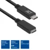 ACT USB 3.0 Verlängerungskabel USB-C 2 Meter 5 Gbit/s Schwarz