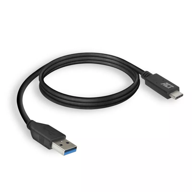 ACT USB 3.0 Kabel USB-A auf USB-C 2 Meter 5 Gbit/s Schwarz