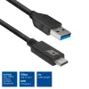 ACT USB 3.0 Kabel USB-A auf USB-C 2 Meter 5 Gbit/s Schwarz