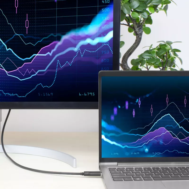ACT USB 3.0 Kabel USB-A auf USB-C 2 Meter 5 Gbit/s Schwarz