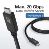 ACT USB4® 20Gbps-Kabel, USB-C, USB-IF-zertifiziert, 1 Meter