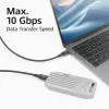 USB-Typ-C-Kabel ACT AC7442 2m 10Gbps 60W Schwarz