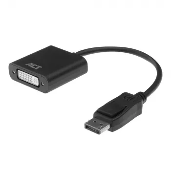 ACT DisplayPort-Stecker auf DVI-Buchse Adapter 0,15 m AC7510
