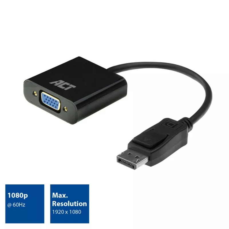 DisplayPort zu VGA Adapter ACT AC7515