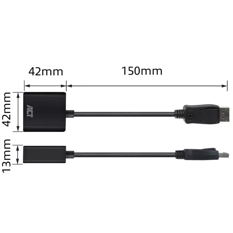 DisplayPort zu VGA Adapter ACT AC7515