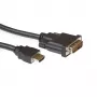 ACT 2 Meter HDMI-auf-DVI-D-Adapterkabel, HDMI-A-Stecker – DVI-D-Single-Link-Stecker 18+1
