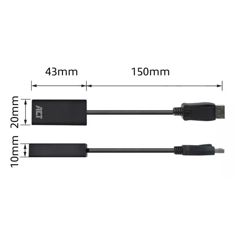 DisplayPort-zu-HDMI-Adapter ACT AC7555