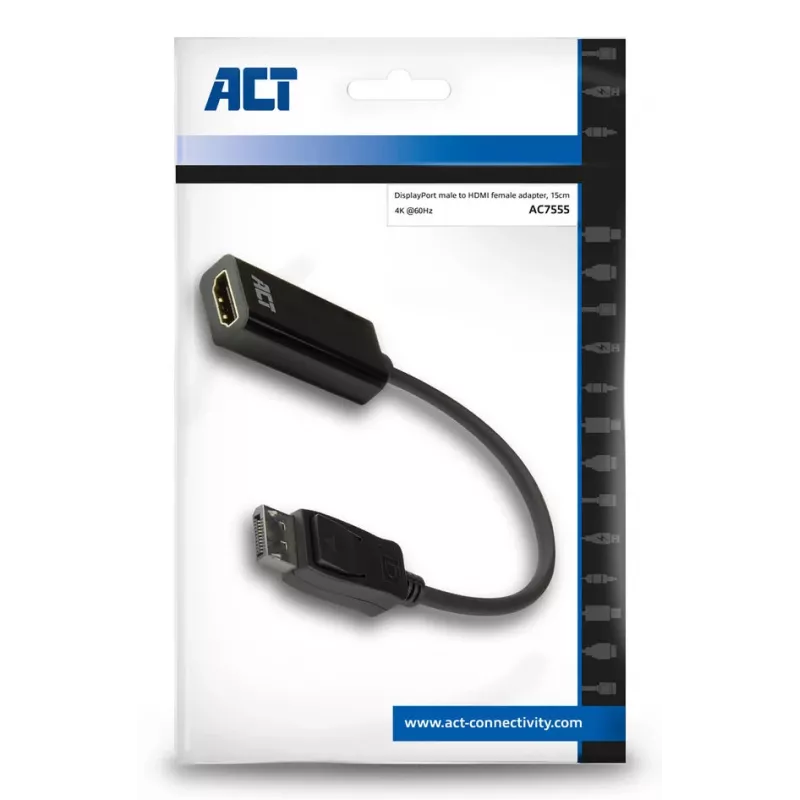 DisplayPort-zu-HDMI-Adapter ACT AC7555