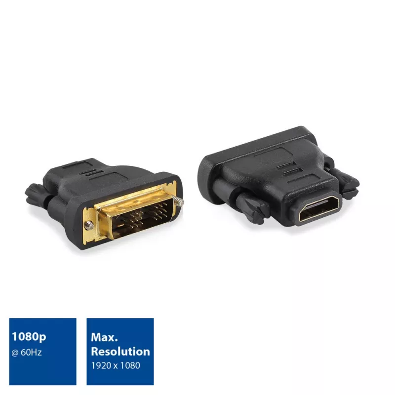 DVI-D-Stecker auf HDMI-A-Buchse Adapter ACT AC7565