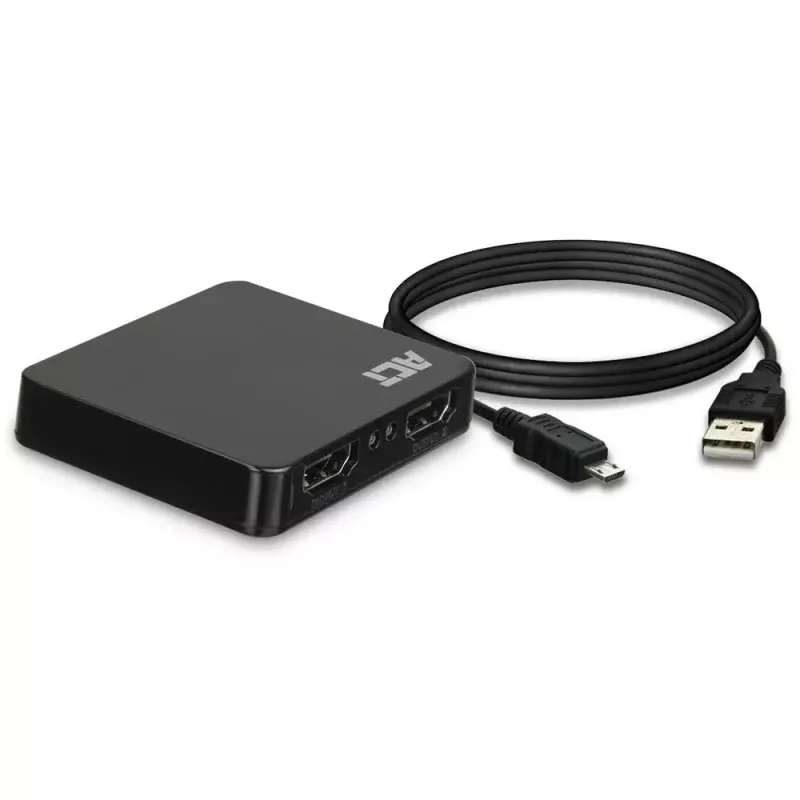 ACT 4K HDMI 1.4 Splitter 2 Ports 3840 x 2160 Pixel Schwarz