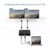 ACT 4K HDMI 1.4 Splitter 2 Ports 3840 x 2160 Pixel Schwarz