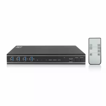 ACT 2-Port Dual HDMI 4K@60Hz KVM-Switch, USB 3.2 Gen1 (USB 3.0)