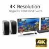 ACT 2-Port Dual HDMI 4K@60Hz KVM-Switch, USB 3.2 Gen1 (USB 3.0)