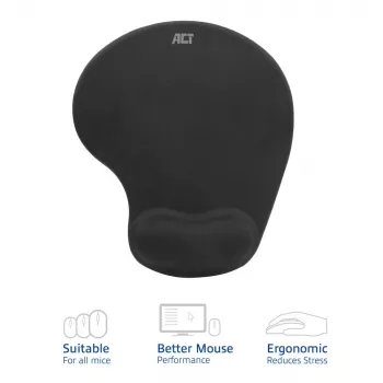 Mauspad ACT Ergonomic AC8010 mit Handgelenkauflage