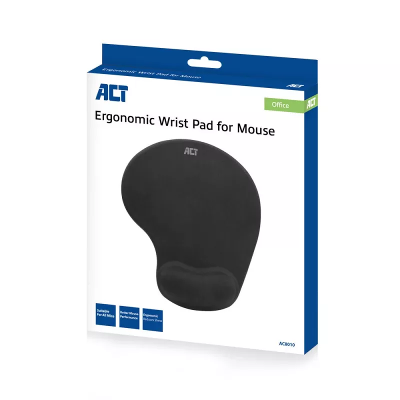 Mauspad ACT Ergonomic AC8010 mit Handgelenkauflage