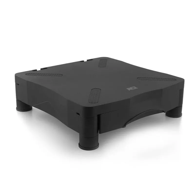 Monitorständer ACT AC8200 höhenverstellbar eine Schublade schwarz