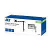 ACT Einzelmonitorarm Klemme/Durchsteckmontage 8 kg 10-32 Zoll