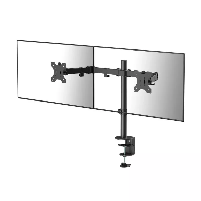 ACT Doppel-Monitorarm Klemme/Durchsteckmontage 16 kg 10-32 Zoll