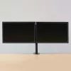 ACT Doppel-Monitorarm Klemme/Durchsteckmontage 16 kg 10-32 Zoll