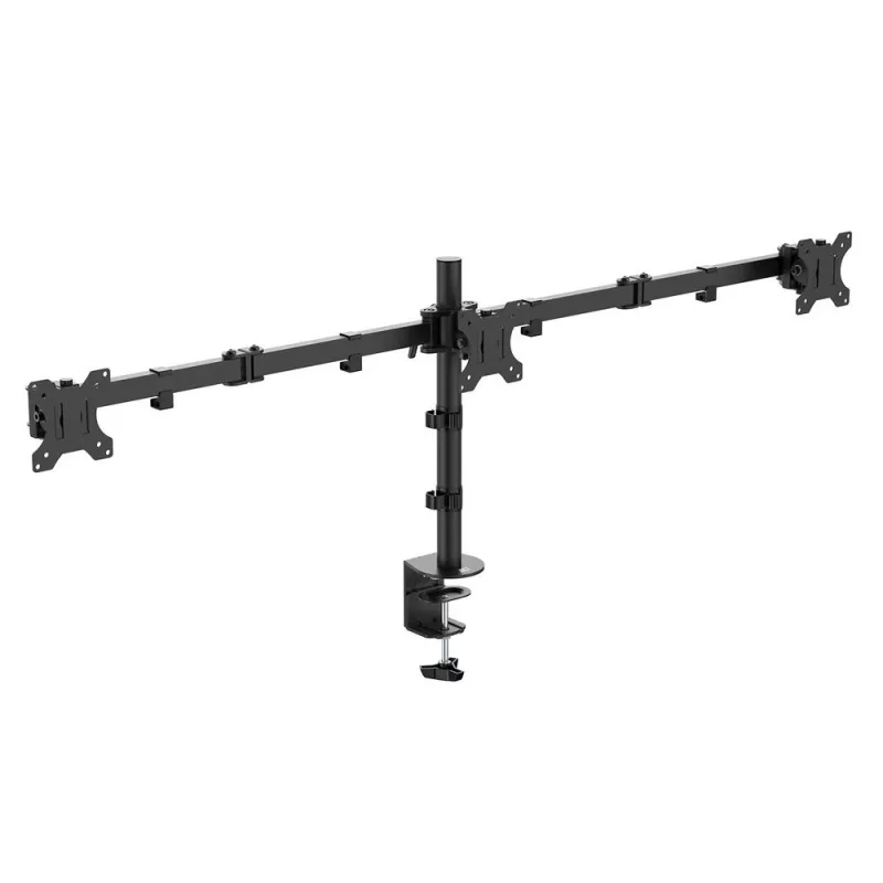 ACT Triple-Monitorarm Klemme/Durchführung 30 kg 13-27 Zoll