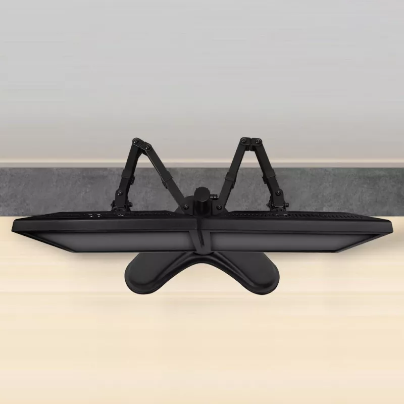 ACT freistehender Doppelmonitorarm AC8320 max. Gewicht 16 kg min. Bildschirm 33 cm max. Bildschirm 81,3 cm