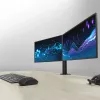 ACT Dual-Monitorarm Office Solid Pro – Klemm-/Durchgangsbefestigung – 12 kg – 10–32 Zoll