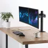 ACT Dual-Monitorarm Office Solid Pro – Klemm-/Durchgangsbefestigung – 12 kg – 10–32 Zoll