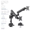 ACT Monitorarm 35 Zoll Office Solid Pro, mechanische Feder, 2 Monitore