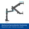 ACT Monitorarm 35 Zoll Office Solid Pro, mechanische Feder, 2 Monitore