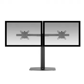 ACT Monitor arm 27 inch office, free standing with gas spring, crossbar, 2 monitors