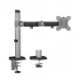 ACT Single Monitor Arm Office Silber Klemm-/Durchsteckmontage 9 kg 17-32 Zoll