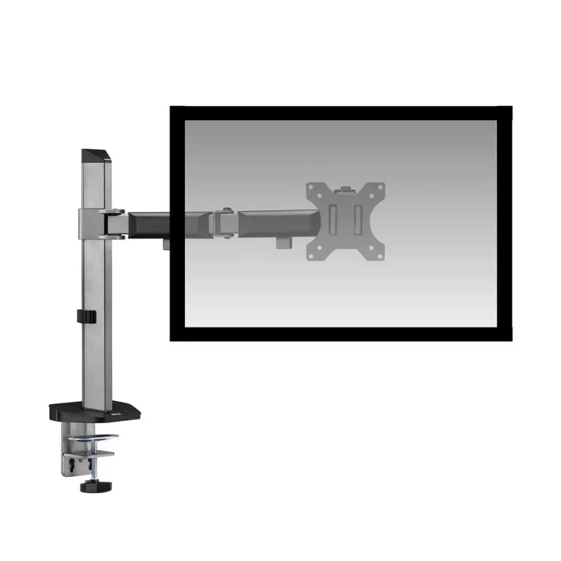 ACT Single Monitor Arm Office Silber Klemm-/Durchsteckmontage 9 kg 17-32 Zoll