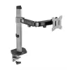 ACT Single Monitor Arm Office Silber Klemm-/Durchsteckmontage 9 kg 17-32 Zoll
