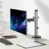 ACT Single Monitor Arm Office Silber Klemm-/Durchsteckmontage 9 kg 17-32 Zoll