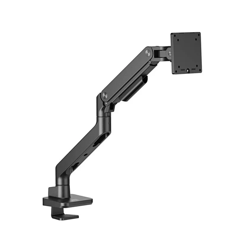 ACT Monitorarm 49 Zoll Büro Premium Gasfeder 1 Monitor Klemm-/Durchführungsmontage 20 kg
