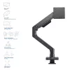 ACT Monitorarm 49 Zoll Büro Premium Gasfeder 1 Monitor Klemm-/Durchführungsmontage 20 kg