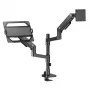 Laptop- & Monitorarm ACT AC8341 Gasfeder schwarz 49 Zoll