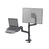 Laptop- & Monitorarm ACT AC8341 Gasfeder schwarz 49 Zoll
