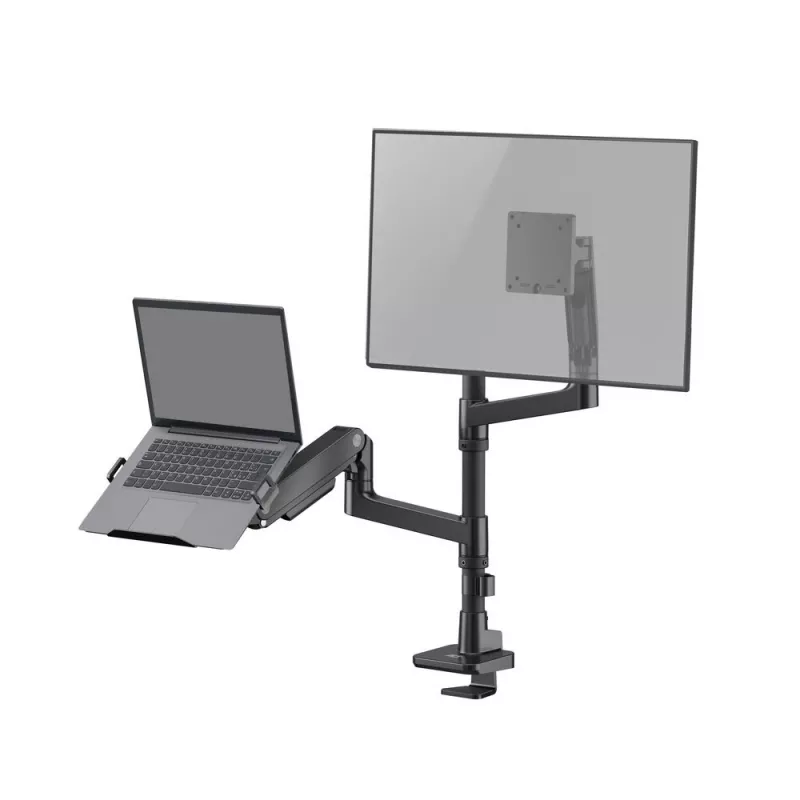 Laptop- & Monitorarm ACT AC8341 Gasfeder schwarz 49 Zoll