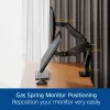 ACT Monitorarm 35 Zoll Büro Premium, Gasfeder, 2 Monitore