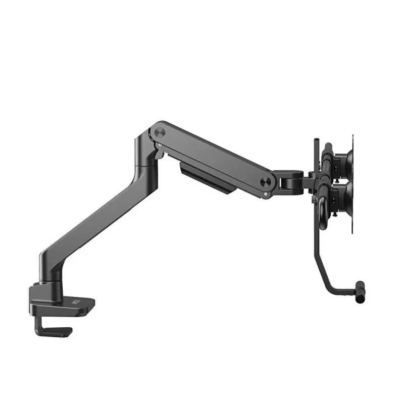ACT Monitorarm 32 Zoll Büro Premium, Gasfeder, Querstange, 2 Monitore