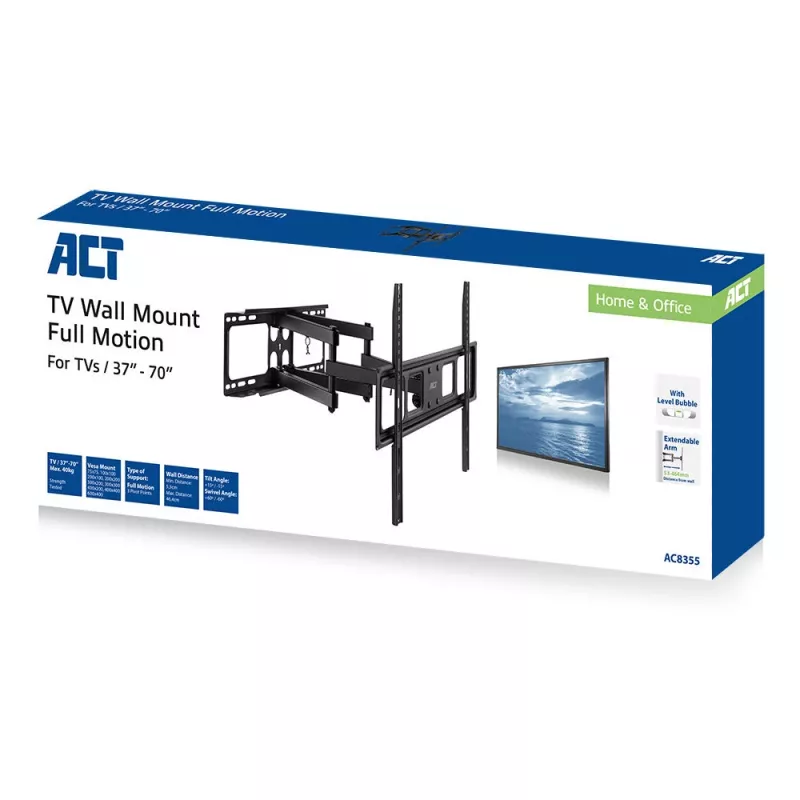 ACT Full-Motion-TV-Wandhalterung 37 Zoll bis 70 Zoll VESA 40 kg