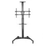 TV-Halterung ACT AC8370 Schwarz 70 Zoll 50 kg Tragfähigkeit VESA 200x200 bis 600x400