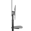 TV-Halterung ACT AC8370 Schwarz 70 Zoll 50 kg Tragfähigkeit VESA 200x200 bis 600x400