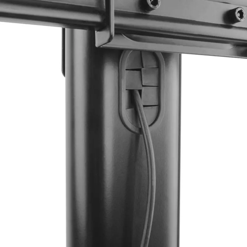 TV-Halterung ACT AC8370 Schwarz 70 Zoll 50 kg Tragfähigkeit VESA 200x200 bis 600x400