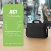 ACT Urban Umhängetasche für Laptops bis 16 inch, aus recycelten Plastikflaschen