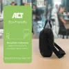 ACT Suburb Umhängetasche für Laptops bis 15,6 Zoll, hergestellt aus recycelten Plastikflaschen